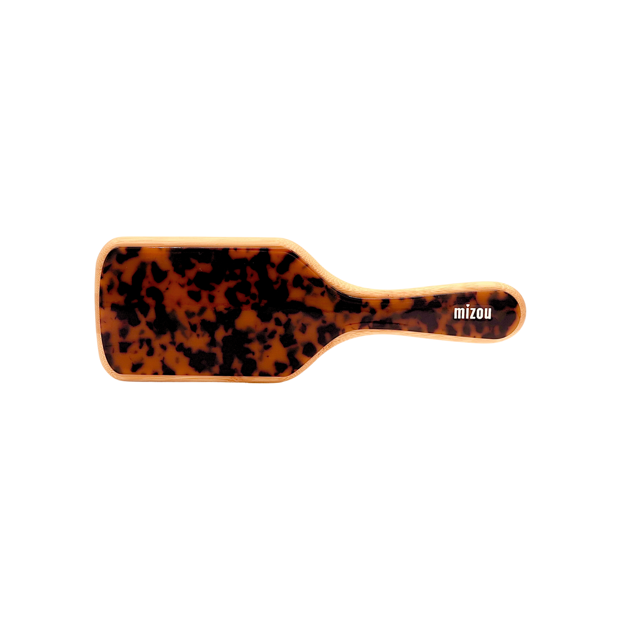 ? Pearlessence Bamboo Paddle Brush with Dark Tortoise! pearlessence bamboo paddle brush - TikTok Shop main image 2