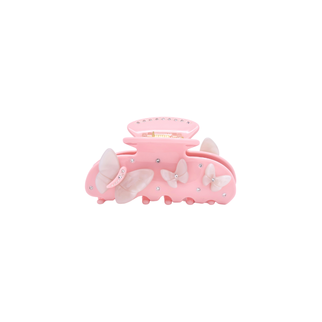 Princess Clip in Pink Mariposa