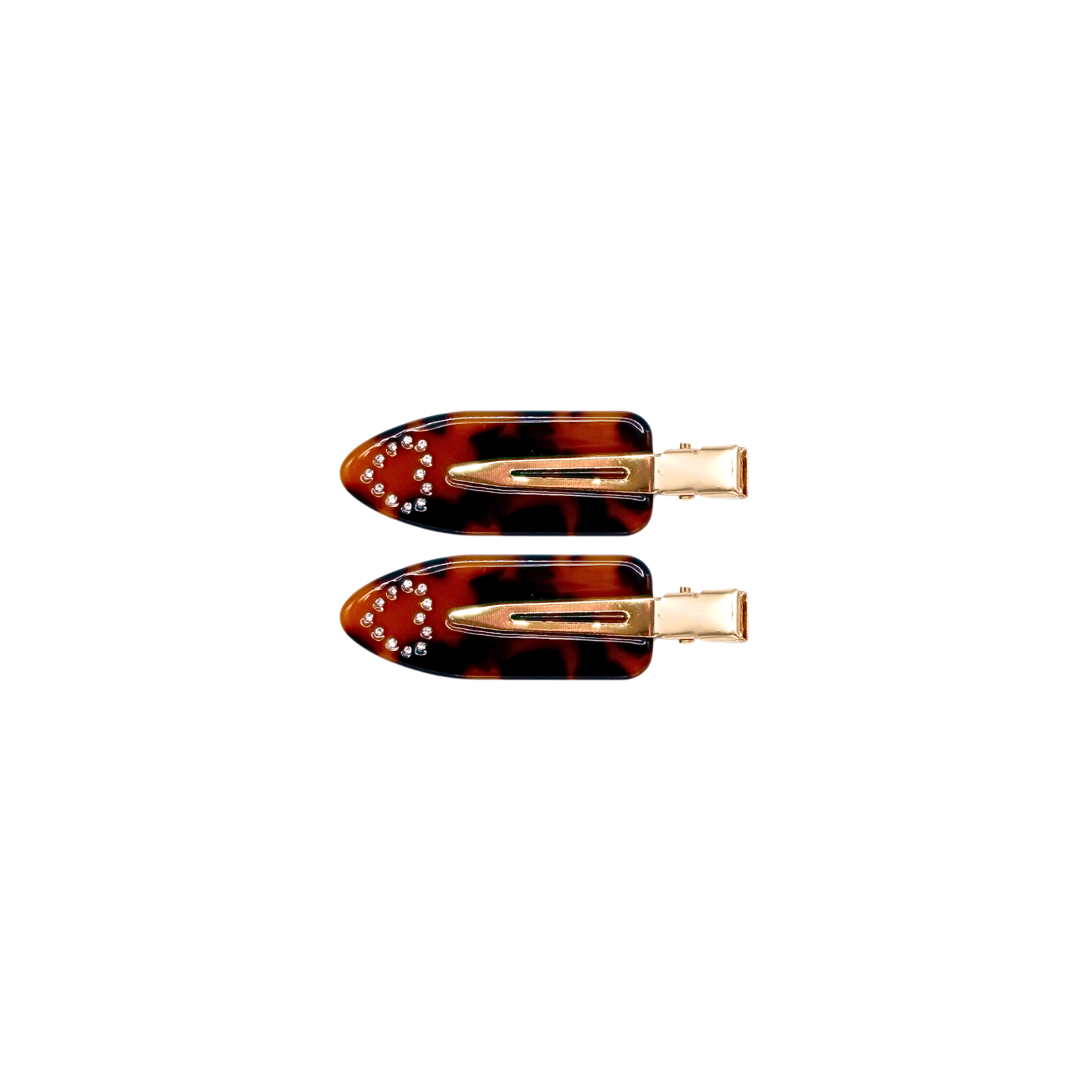 Starlet Clips in Tortoise Amour