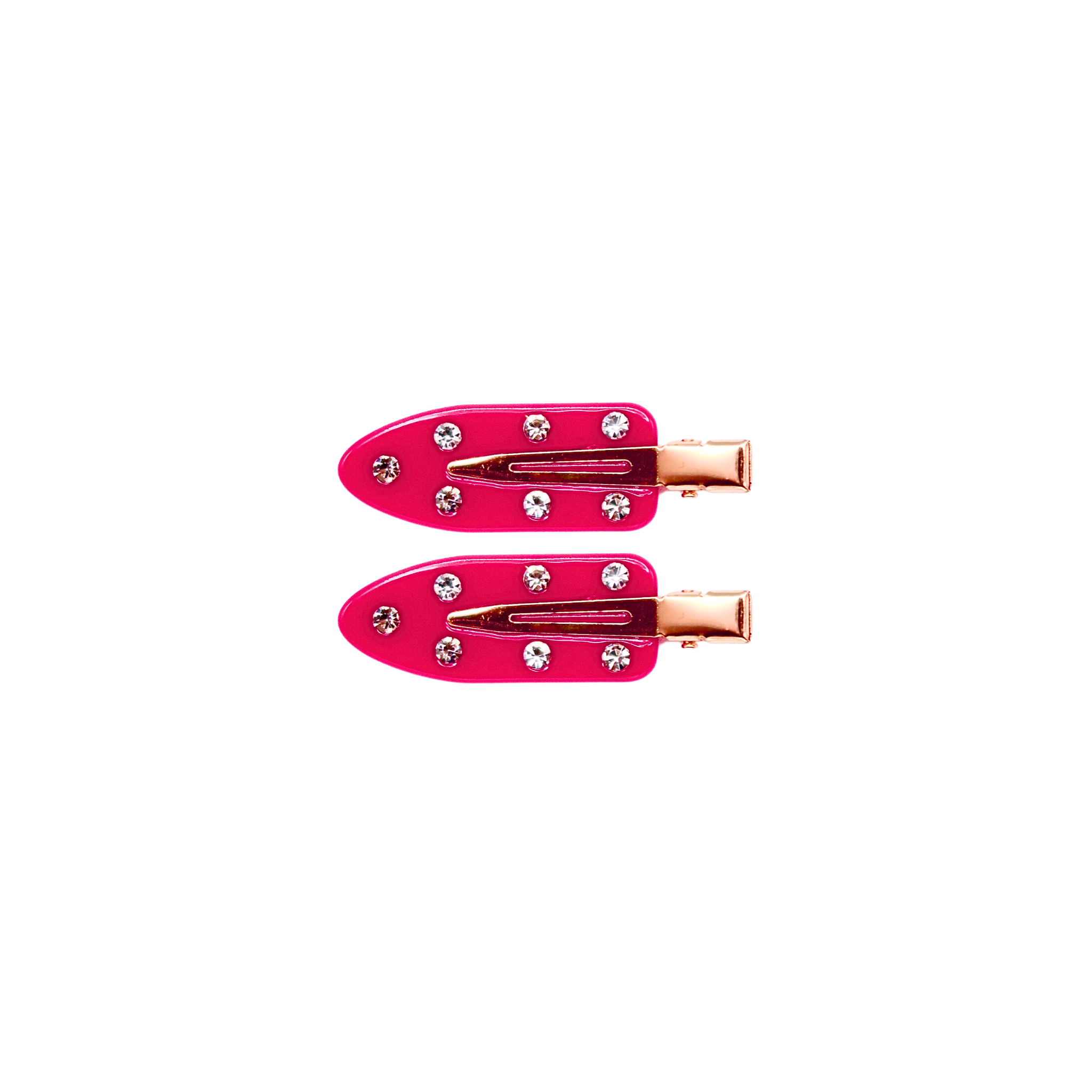 Starlet Clips in Raspberry
