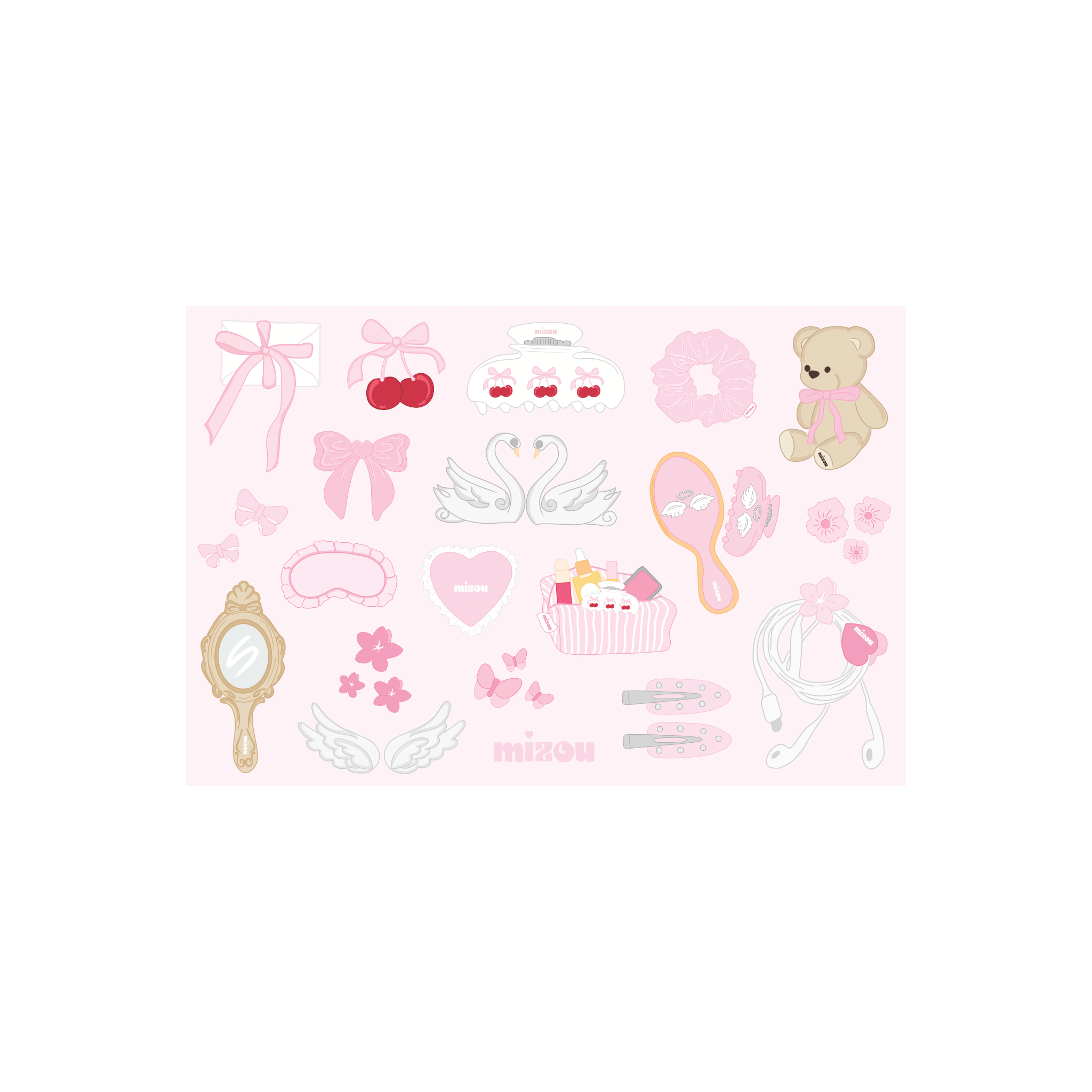 Mizou Sticker Sheet